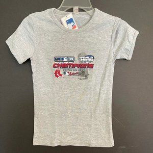 NWT Boston Red Sox T Shirt World Series 2004